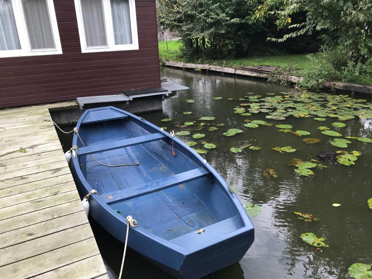 Villa Houseboat Linquenda Woubrugge Exterior foto