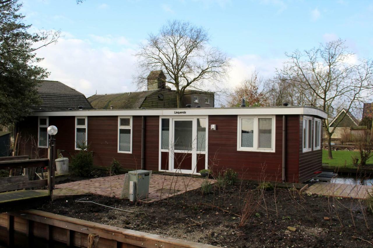 Villa Houseboat Linquenda Woubrugge Exterior foto