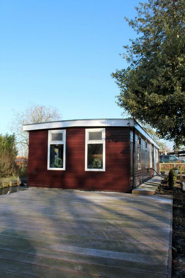 Villa Houseboat Linquenda Woubrugge Exterior foto
